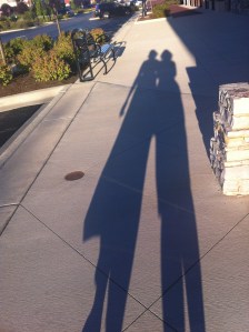 Friends in the shadows